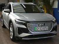 USED 2023 23 AUDI Q4 E-TRON 40 S line SUV 5dr Electric Auto 82kWh (204 ps) STUNNING EXAMPLE SAT NAV PART LEATHER HEATED SEATS CRUISE CONTROL PARKING SENSORS 1 OWNER WARRANTY