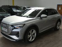 USED 2023 23 AUDI Q4 E-TRON 40 S line SUV 5dr Electric Auto 82kWh (204 ps) STUNNING EXAMPLE SAT NAV PART LEATHER HEATED SEATS CRUISE CONTROL PARKING SENSORS 1 OWNER WARRANTY