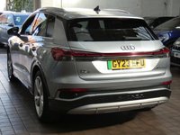 USED 2023 23 AUDI Q4 E-TRON 40 S line SUV 5dr Electric Auto 82kWh (204 ps) STUNNING EXAMPLE SAT NAV PART LEATHER HEATED SEATS CRUISE CONTROL PARKING SENSORS 1 OWNER WARRANTY