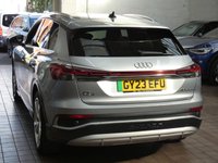 USED 2023 23 AUDI Q4 E-TRON 40 S line SUV 5dr Electric Auto 82kWh (204 ps) STUNNING EXAMPLE SAT NAV PART LEATHER HEATED SEATS CRUISE CONTROL PARKING SENSORS 1 OWNER WARRANTY