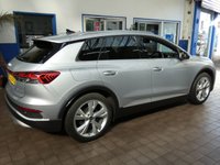 USED 2023 23 AUDI Q4 E-TRON 40 S line SUV 5dr Electric Auto 82kWh (204 ps) STUNNING EXAMPLE SAT NAV PART LEATHER HEATED SEATS CRUISE CONTROL PARKING SENSORS 1 OWNER WARRANTY