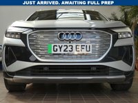USED 2023 23 AUDI Q4 E-TRON 40 S line SUV 5dr Electric Auto 82kWh (204 ps) STUNNING EXAMPLE SAT NAV PART LEATHER HEATED SEATS CRUISE CONTROL PARKING SENSORS 1 OWNER WARRANTY