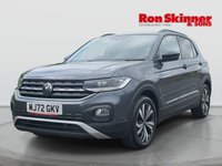 USED 2022 72 VOLKSWAGEN T-CROSS 1.0 TSI Black Edition SUV 5dr Petrol Manual Euro 6 (s/s) (110 ps) 
