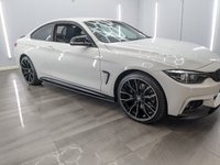 USED 2018 18 BMW 4 SERIES 3.0 435d M Sport Coupe 2dr Diesel Auto xDrive Euro 6 (s/s) (313 ps) 20 INCH ALLOY WHEELS WITH M PERFORMANCE BODYKIT , SAT NAV , HEATED LEATHER SEATS , FRONT AND REAR PARKING SENSORS , REAR CAMERA , SERVICE HISTORY - LATEST APRIL 2026