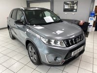 USED 2019 19 SUZUKI VITARA 1.0 Boosterjet SZ-T SUV 5dr Petrol Auto Euro 6 (s/s) (111 ps) AUTOMATIC / GALACTIC GREY / CRUISE CONTROL / REVERSING CAMERA / TOUCHSCREEN NAVIGATION / APPLE CARPLAY & ANDROID AUTO / CLIMATE CONTROL