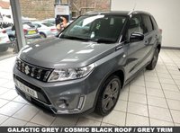 USED 2019 19 SUZUKI VITARA 1.0 Boosterjet SZ-T SUV 5dr Petrol Auto Euro 6 (s/s) (111 ps) AUTOMATIC / GALACTIC GREY / CRUISE CONTROL / REVERSING CAMERA / TOUCHSCREEN NAVIGATION / APPLE CARPLAY & ANDROID AUTO / CLIMATE CONTROL