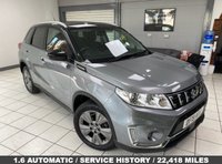 USED 2019 19 SUZUKI VITARA 1.0 Boosterjet SZ-T SUV 5dr Petrol Auto Euro 6 (s/s) (111 ps) AUTOMATIC / GALACTIC GREY / CRUISE CONTROL / REVERSING CAMERA / TOUCHSCREEN NAVIGATION / APPLE CARPLAY & ANDROID AUTO / CLIMATE CONTROL