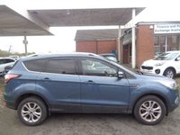 USED 2018 68 FORD KUGA 2.0 TDCi Titanium SUV 5dr Diesel Manual Euro 6 (s/s) (150 ps) SAT NAV HALF LEATHER SEATS 9 SERVICE STAMPS 12 MONTH MOT 2KEYS