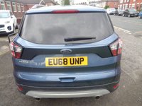 USED 2018 68 FORD KUGA 2.0 TDCi Titanium SUV 5dr Diesel Manual Euro 6 (s/s) (150 ps) SAT NAV HALF LEATHER SEATS 9 SERVICE STAMPS 12 MONTH MOT 2KEYS
