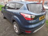 USED 2018 68 FORD KUGA 2.0 TDCi Titanium SUV 5dr Diesel Manual Euro 6 (s/s) (150 ps) SAT NAV HALF LEATHER SEATS 9 SERVICE STAMPS 12 MONTH MOT 2KEYS