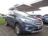 USED 2018 68 FORD KUGA 2.0 TDCi Titanium SUV 5dr Diesel Manual Euro 6 (s/s) (150 ps) SAT NAV HALF LEATHER SEATS 9 SERVICE STAMPS 12 MONTH MOT 2KEYS