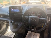USED 2021 21 TOYOTA PROACE CITY Blue 1.5 BlueHDi Icon panel van 68,700 miles, Euro 6, 5-Speed manual, A/C, CarPlay/Android Auto, Rear Camera, 8in screen, Cruise, DAB. Plus VAT @ 20%! This 2021 Toyota PROACE CITY is a superb example, having been owned by just one careful keeper since new. This Icon Short Panel Van SWB variant, powered by an efficient 1.5 litre BlueHDi diesel engine, is presented in excellent condition. As a Euro 6 compliant model, it meets stringent emissions standards, making it a responsible choice for your business needs.  The PROACE CITY Icon offers impressive fuel economy, achieving up to 50 miles per gallon, which is a significant advantage for keeping