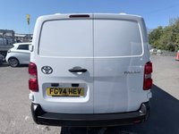 USED 2024 74 TOYOTA PROACE White 2.0D Icon LWB panel van, 9,900 miles, Euro 6, 6-Speed manual, A/C, Sat Nav, Cruise, 10in Display, Bluetooth. Plus VAT @ 20%! This 2024 Toyota ProAce 2.0D Icon Long Panel Van LWB Euro 6 6dr presents an exceptional opportunity with its remarkably low mileage of just 9900 miles, a significant advantage for a vehicle of its registration year. This one owner van, finished in the Icon trim, is powered by an efficient 2.0 litre diesel engine delivering 143 bhp and meets Euro 6 emission standards. It comes equipped with practical features such as manual air conditioning, dusk sensing headlights for enhanced visibility.  The P