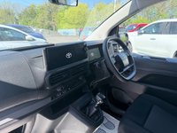USED 2024 74 TOYOTA PROACE White 2.0D Icon LWB panel van, 9,900 miles, Euro 6, 6-Speed manual, A/C, Sat Nav, Cruise, 10in Display, Bluetooth. Plus VAT @ 20%! This 2024 Toyota ProAce 2.0D Icon Long Panel Van LWB Euro 6 6dr presents an exceptional opportunity with its remarkably low mileage of just 9900 miles, a significant advantage for a vehicle of its registration year. This one owner van, finished in the Icon trim, is powered by an efficient 2.0 litre diesel engine delivering 143 bhp and meets Euro 6 emission standards. It comes equipped with practical features such as manual air conditioning, dusk sensing headlights for enhanced visibility.  The P