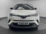 USED 2019 68 TOYOTA C-HR 1.8 VVT-h Dynamic SUV 5dr Petrol Hybrid CVT Euro 6 (s/s) (122 ps) MAIN DEALER HISTORY + SAT NAV
