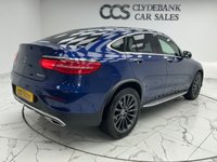 USED 2018 68 MERCEDES-BENZ GLC 2.1 GLC220d AMG Line (Premium) Coupe 5dr Diesel G-Tronic+ 4MATIC Euro 6 (s/s) (170 ps) Finished In Brilliant Blue, This GLC Comes With A Glass Panoramic Roof, 20" Alloy Wheels, Memory Seats, 2 Keys, Reversing Camera, Front And Rear Parking Sensors, Electric Tailgate, 12 Months MOT, 3 Months Warranty. Finance And Extended Warranty Available.