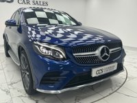 USED 2018 68 MERCEDES-BENZ GLC 2.1 GLC220d AMG Line (Premium) Coupe 5dr Diesel G-Tronic+ 4MATIC Euro 6 (s/s) (170 ps) Finished In Brilliant Blue, This GLC Comes With A Glass Panoramic Roof, 20" Alloy Wheels, Memory Seats, 2 Keys, Reversing Camera, Front And Rear Parking Sensors, Electric Tailgate, 12 Months MOT, 3 Months Warranty. Finance And Extended Warranty Available.