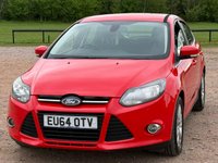 USED 2014 64 FORD FOCUS 1.0T EcoBoost Titanium Navigator Euro 5 (s/s) 5dr New service+Long Mot+2 keys