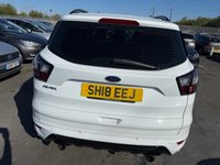 USED 2018 18 FORD KUGA 1.5 Turbo Diesel (TDCI), ST Line X, 5 Door SUV, Manual, Euro 6. FULL 12 MONTH MOT WITH EVERY CAR