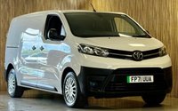 USED 2021 71 TOYOTA PROACE 50kWh Icon Medium Panel Van 6dr Electric Auto MWB (7kW OBC) (136 ps) AIR CON
