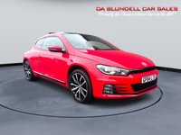 USED 2014 64 VOLKSWAGEN SCIROCCO 2.0 TDI BlueMotion Tech GT Hatchback 3dr Diesel Manual Euro 6 (s/s) (184 ps) PAN ROOF+SAT NAV+DAB+PDC+FVWSH