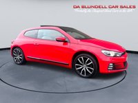 USED 2014 64 VOLKSWAGEN SCIROCCO 2.0 TDI BlueMotion Tech GT Hatchback 3dr Diesel Manual Euro 6 (s/s) (184 ps) PAN ROOF+SAT NAV+DAB+PDC+FVWSH