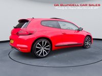 USED 2014 64 VOLKSWAGEN SCIROCCO 2.0 TDI BlueMotion Tech GT Hatchback 3dr Diesel Manual Euro 6 (s/s) (184 ps) PAN ROOF+SAT NAV+DAB+PDC+FVWSH