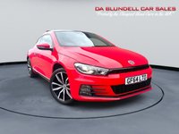 USED 2014 64 VOLKSWAGEN SCIROCCO 2.0 TDI BlueMotion Tech GT Hatchback 3dr Diesel Manual Euro 6 (s/s) (184 ps) PAN ROOF+SAT NAV+DAB+PDC+FVWSH