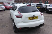 USED 2014 64 NISSAN JUKE 1.5 dCi 8v Acenta SUV 5dr Diesel Manual Euro 5 (s/s) (110 ps) 