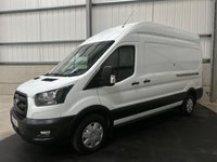 USED 2022 72 FORD TRANSIT 350 2.0 ECOBLUE 130PS RWD L3 H3 LEADER - NO VAT 1  OWNER, 1 YEARS MOT, CLEAN