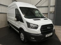 USED 2022 72 FORD TRANSIT 350 2.0 ECOBLUE 130PS RWD L3 H3 LEADER - NO VAT 1  OWNER, 1 YEARS MOT, CLEAN