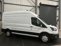 USED 2022 72 FORD TRANSIT 350 2.0 ECOBLUE 130PS RWD L3 H3 LEADER - NO VAT 1  OWNER, 1 YEARS MOT, CLEAN
