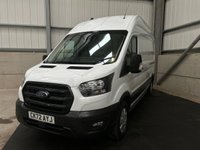USED 2022 72 FORD TRANSIT 350 2.0 ECOBLUE 130PS RWD L3 H3 LEADER - NO VAT 1  OWNER, 1 YEARS MOT, CLEAN