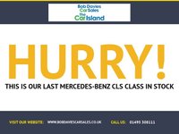 USED 2018 18 MERCEDES-BENZ CLS CLASS 2.1 CLS220d AMG Line (Premium) Coupe 4dr Diesel G-Tronic+ Euro 6 (s/s) (177 ps) Gorgeous Spec And Full Service History, SATNAV, CARPLAY, 360 Parking Camera, Opening Glass Sunroof, 19" Alloys & Heated Full Leather! 49000 Miles