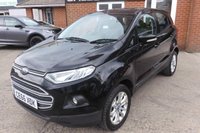 USED 2016 66 FORD ECOSPORT 1.5 TDCi Zetec SUV 5dr Diesel Manual 2WD Euro 6 (95 ps) 