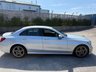 USED 2019 68 MERCEDES-BENZ C-CLASS 2.0 C220d AMG Line (Premium) Saloon 4dr Diesel G-Tronic+ Euro 6-FINISHED IN IRIDIUM SILVER WITH SMARTPHONE INTEGRATION PACKAGE-REVERSE CAMERA-ACTIVE PARK ASSIST-ELECTRIC FOLDING MIRRORS-DAB RADIO-BLUETOOTH-CRUISE CONTROL-AMBIENT LIGHTING-AUTOMATIC HIGH BEAM CONTROL-BLACK HALF LEATHER-HEATED SEATS-WIRELESS CHARGING-18