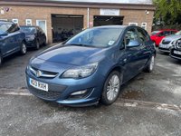 USED 2013 13 VAUXHALL ASTRA 1.6 16v Energy Hatchback 5dr Petrol Manual Euro 5 (115 ps) 2 OWNER+GENUINE LOW MILEAGE