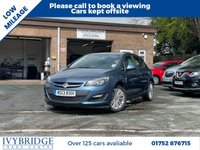USED 2013 13 VAUXHALL ASTRA 1.6 16v Energy Hatchback 5dr Petrol Manual Euro 5 (115 ps) 2 OWNER+GENUINE LOW MILEAGE