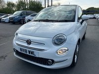 USED 2018 18 FIAT 500 1.2 Petrol, Lounge Edition, 3 Door Hatchback, Manual, Euro 6. FULL 12 MONTH MOT WITH EVERY CAR