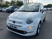 USED 2018 18 FIAT 500 1.2 Petrol, Lounge Edition, 3 Door Hatchback, Manual, Euro 6. FULL 12 MONTH MOT WITH EVERY CAR