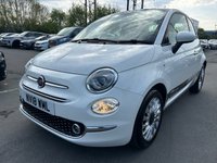 USED 2018 18 FIAT 500 1.2 Petrol, Lounge Edition, 3 Door Hatchback, Manual, Euro 6. FULL 12 MONTH MOT WITH EVERY CAR