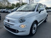 USED 2018 18 FIAT 500 1.2 Petrol, Lounge Edition, 3 Door Hatchback, Manual, Euro 6. FULL 12 MONTH MOT WITH EVERY CAR