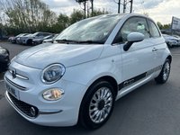 USED 2018 18 FIAT 500 1.2 Petrol, Lounge Edition, 3 Door Hatchback, Manual, Euro 6. FULL 12 MONTH MOT WITH EVERY CAR