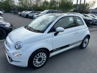 USED 2018 18 FIAT 500 1.2 Petrol, Lounge Edition, 3 Door Hatchback, Manual, Euro 6. FULL 12 MONTH MOT WITH EVERY CAR