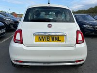 USED 2018 18 FIAT 500 1.2 Petrol, Lounge Edition, 3 Door Hatchback, Manual, Euro 6. FULL 12 MONTH MOT WITH EVERY CAR