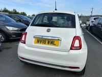 USED 2018 18 FIAT 500 1.2 Petrol, Lounge Edition, 3 Door Hatchback, Manual, Euro 6. FULL 12 MONTH MOT WITH EVERY CAR