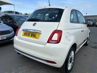 USED 2018 18 FIAT 500 1.2 Petrol, Lounge Edition, 3 Door Hatchback, Manual, Euro 6. FULL 12 MONTH MOT WITH EVERY CAR