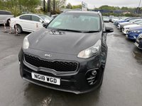 USED 2018 18 KIA SPORTAGE Sportage 2, 1.6 Petrol (GDI), Manual, Euro 6. FULL 12 MONTH MOT WITH EVERY CAR