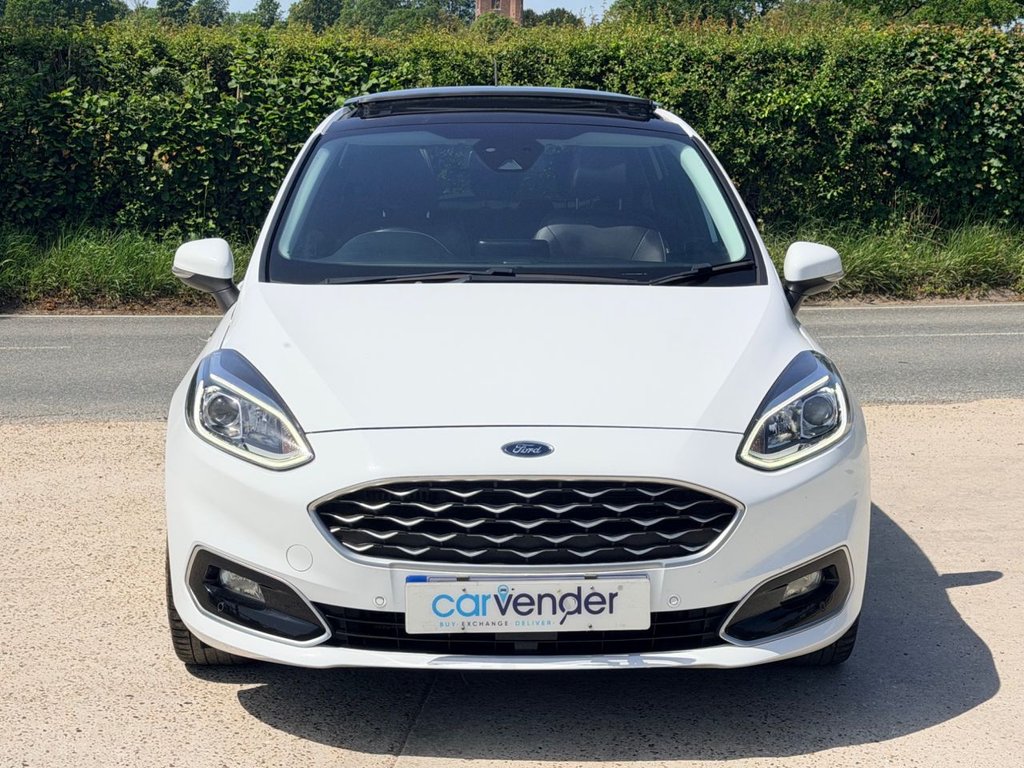 USED 2018 68 FORD FIESTA 1.0T EcoBoost GPF Vignale Hatchback 5dr Petrol Manual Euro 6 (s/s) (140 ps) P.Roof|Camera|Cruise|H.Seats|R.F Sensors|Apple CarPlay/Android Auto|