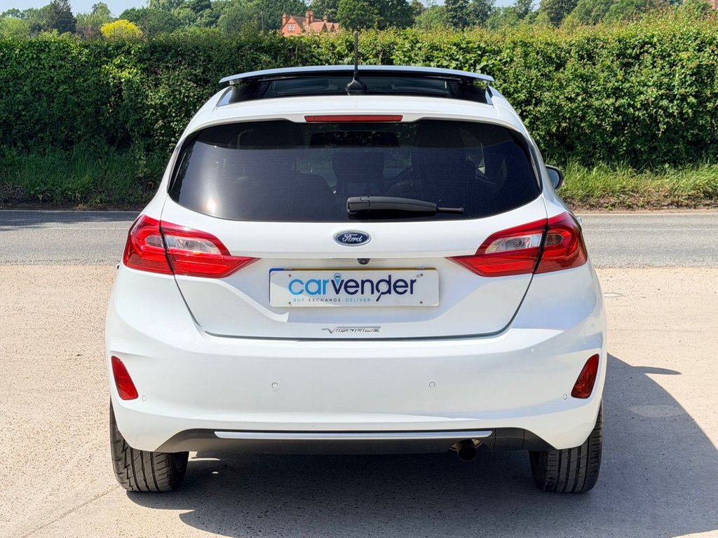 USED 2018 68 FORD FIESTA 1.0T EcoBoost GPF Vignale Hatchback 5dr Petrol Manual Euro 6 (s/s) (140 ps) P.Roof|Camera|Cruise|H.Seats|R.F Sensors|Apple CarPlay/Android Auto|